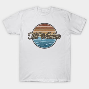 The Wombats Retro Waves T-Shirt